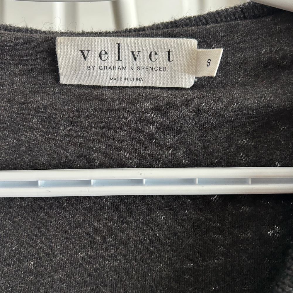 Velvet Button Cardigan - Picture 6 of 7